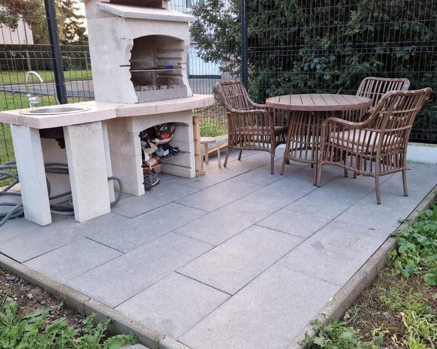 Suite Prestige Logement Neuf Avec Spa Et Ecran De Cinema En Rez De Jardin Colmar Esterno foto
